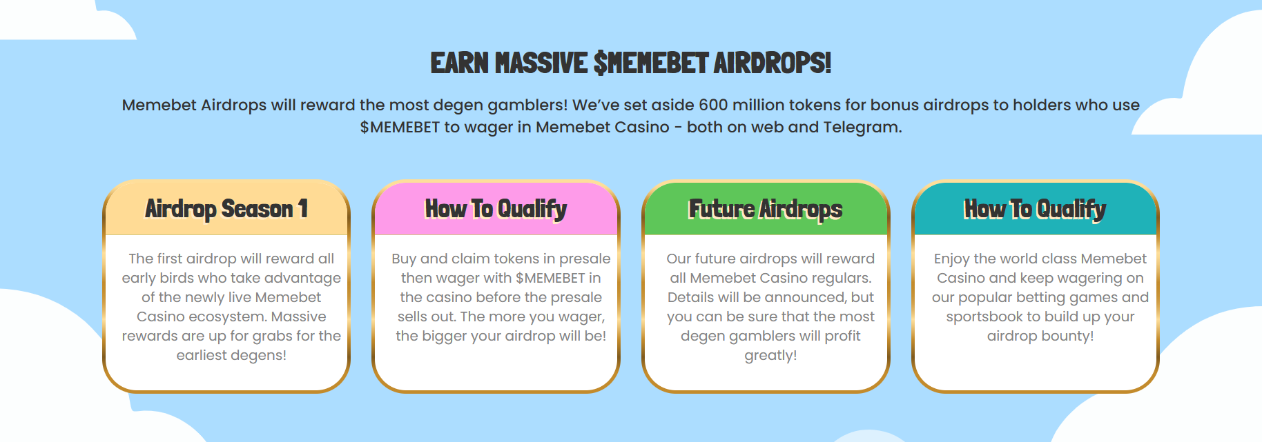 airdrop memebet