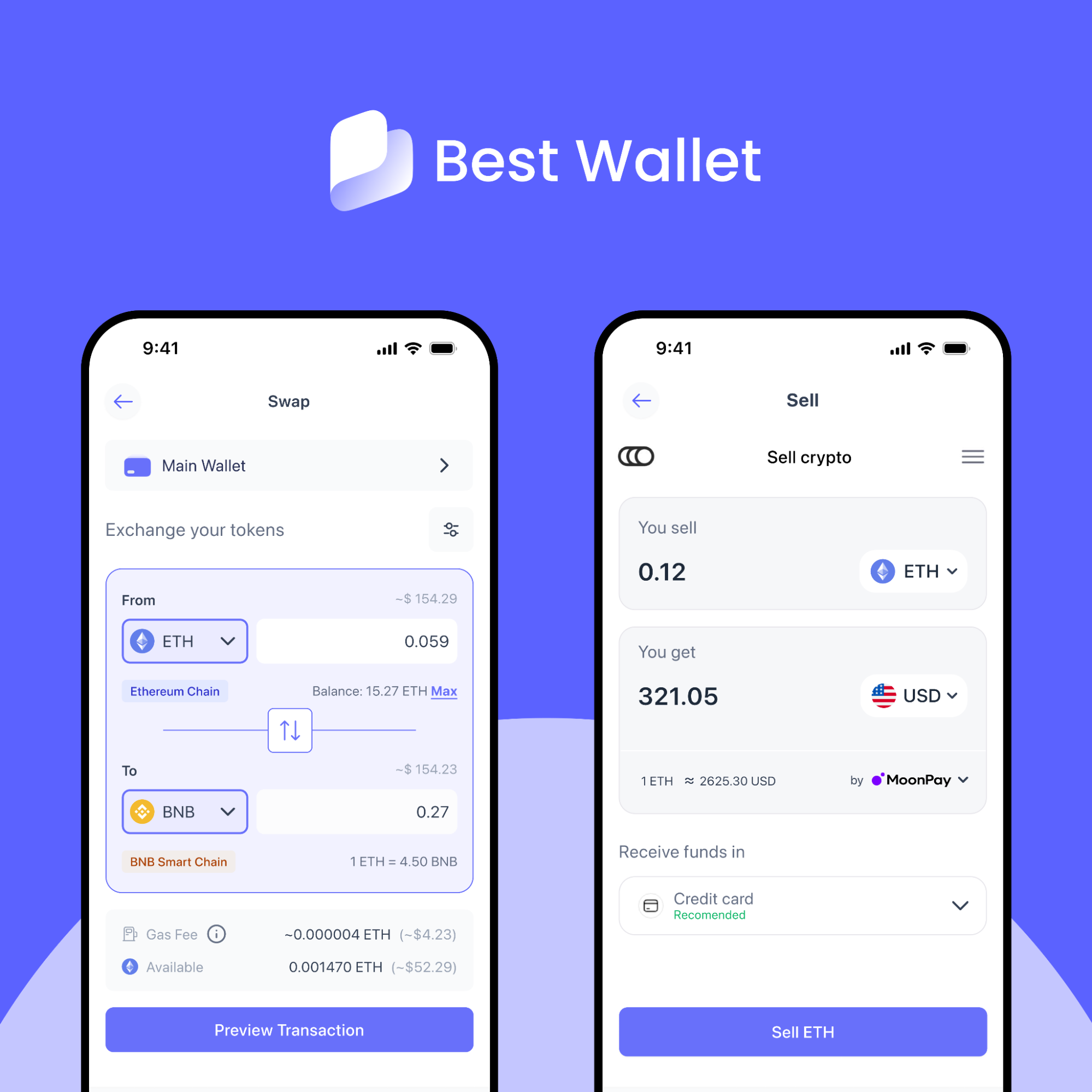 le swap sur best wallet