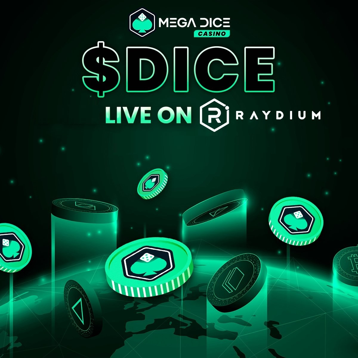 Mega Dice sur Raydium