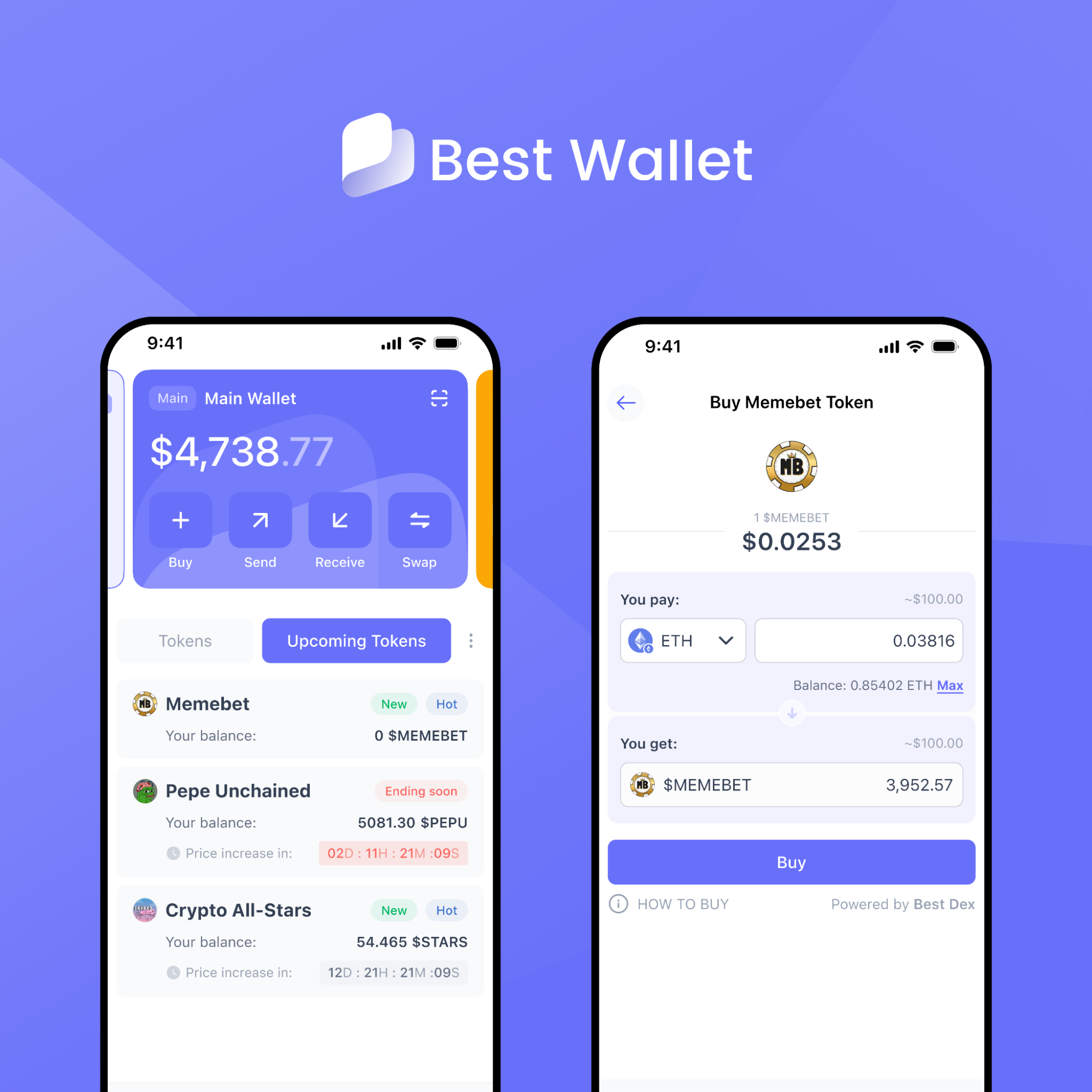 best wallet liste des préventes