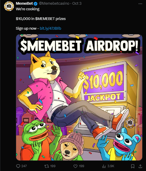 airdrop memebet