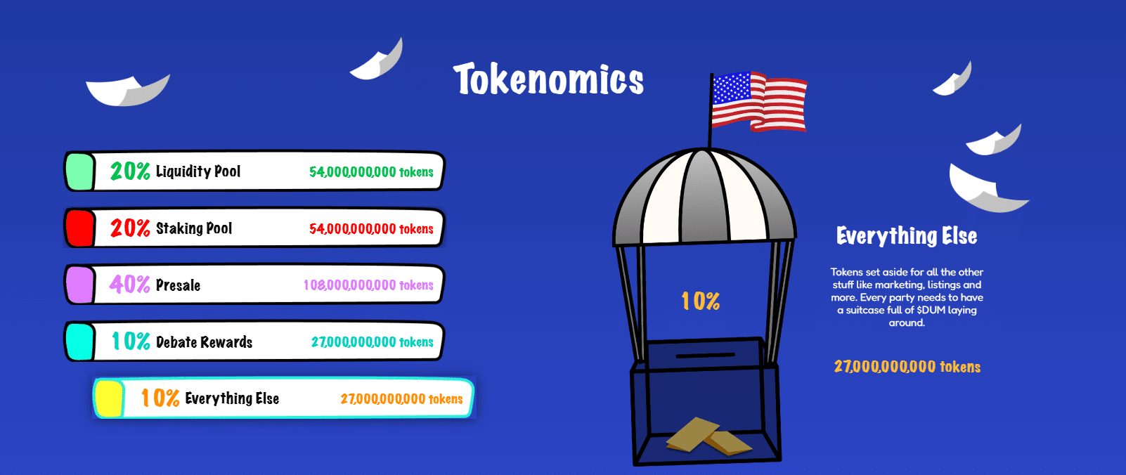 tokénomie freedum crypto