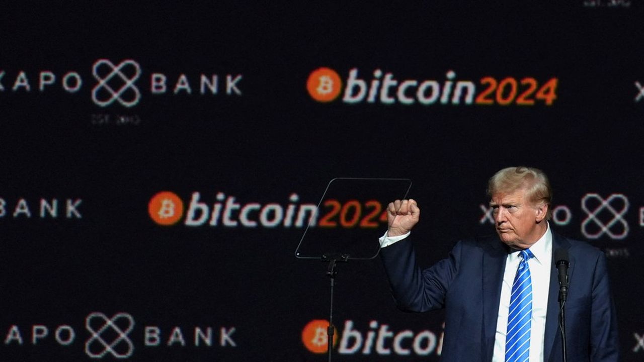 Trump catalyseur bull run cryptomonnaies actifs 