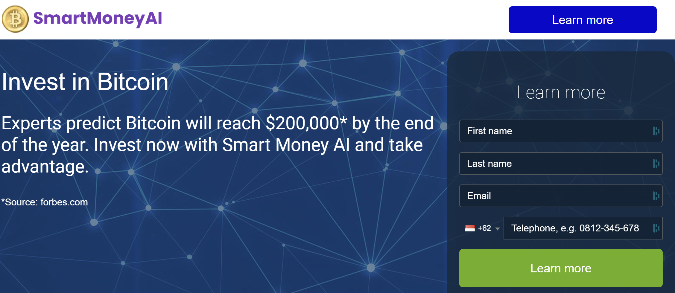 SmartmoneyAI acceuil