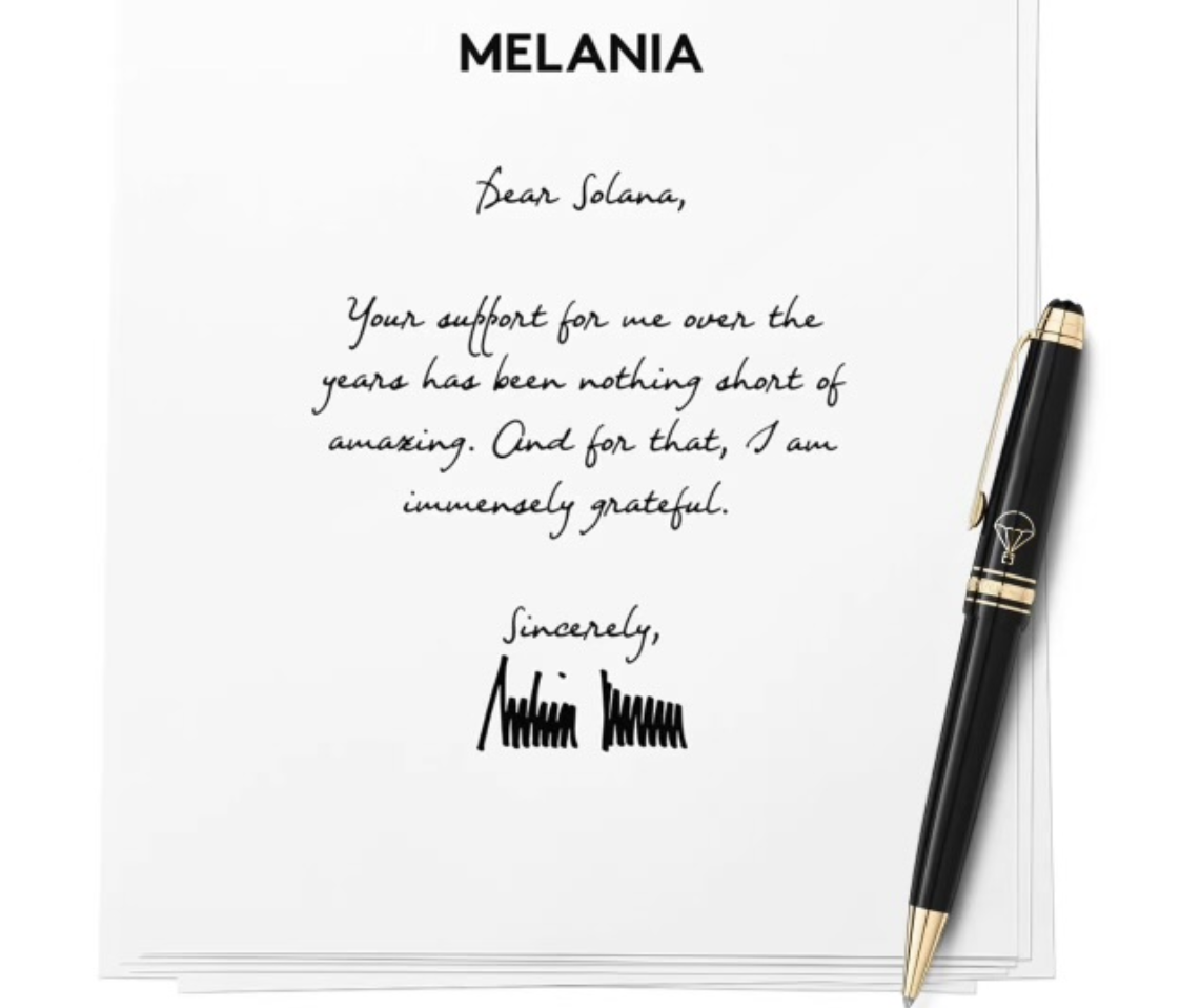 Solana x Melania