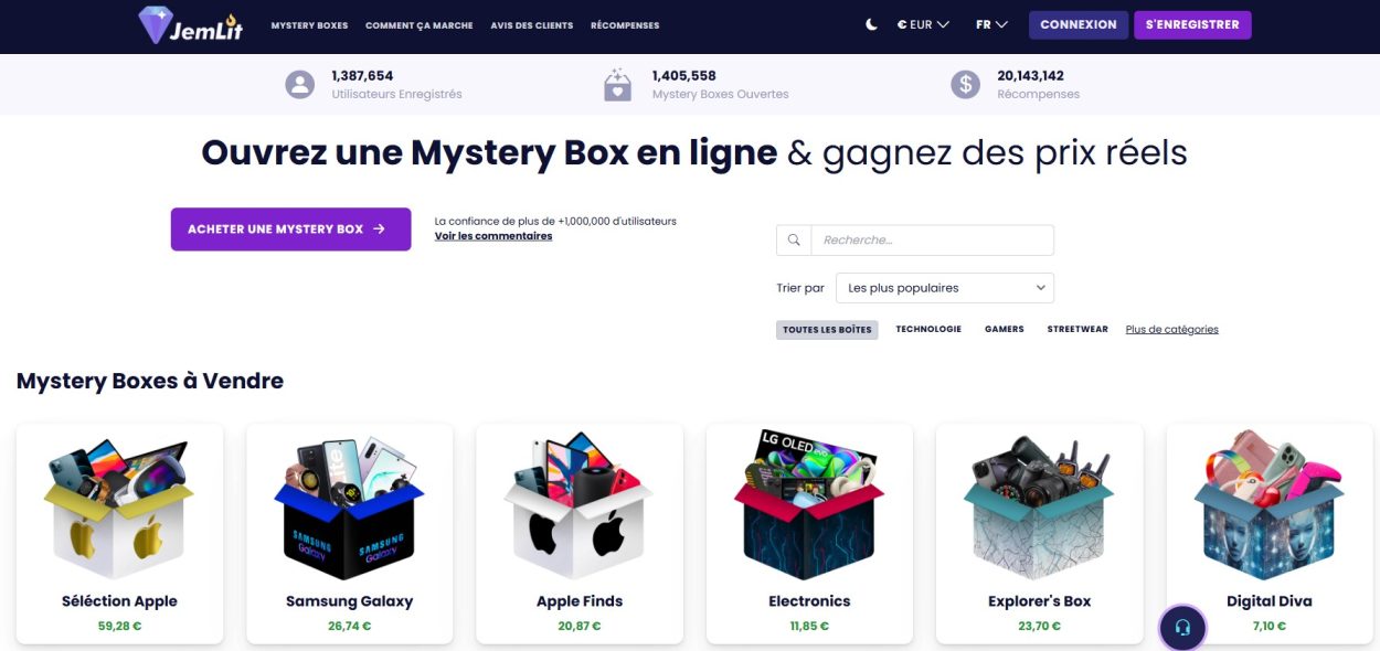 Jemlit mystery box 