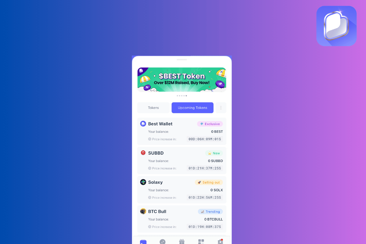 préventes crypto Best Wallet