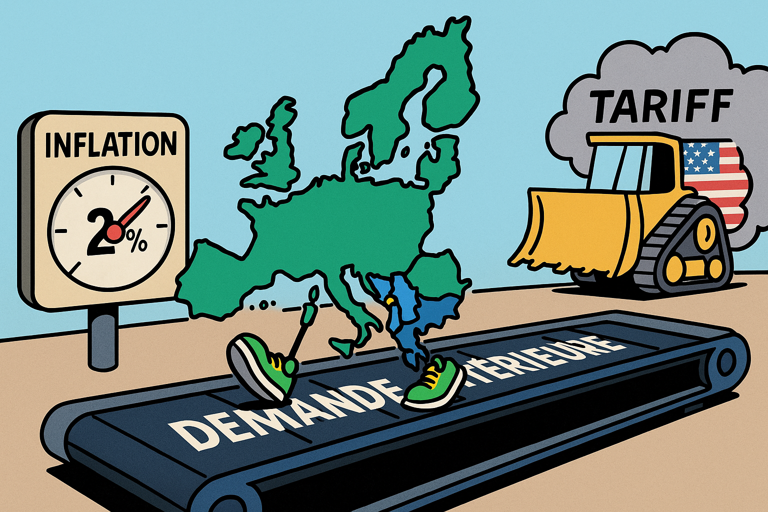 L'économie européenne poursuit sa route propulsée par la demande intérieure