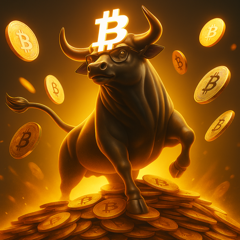 Bitcoin-BTC Bull-grimpe
