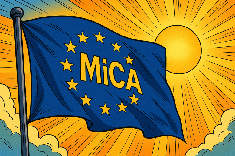 Des jours radieux semblent se profiler en Europe grâce à MiCA