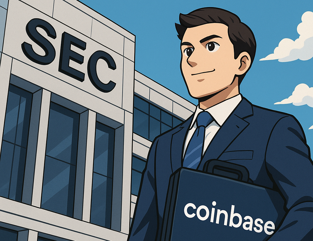 Coinbase demande une no-action letter à la SEC