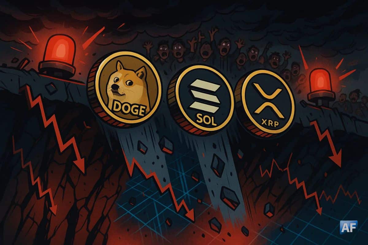 Crash des altcoins en cours