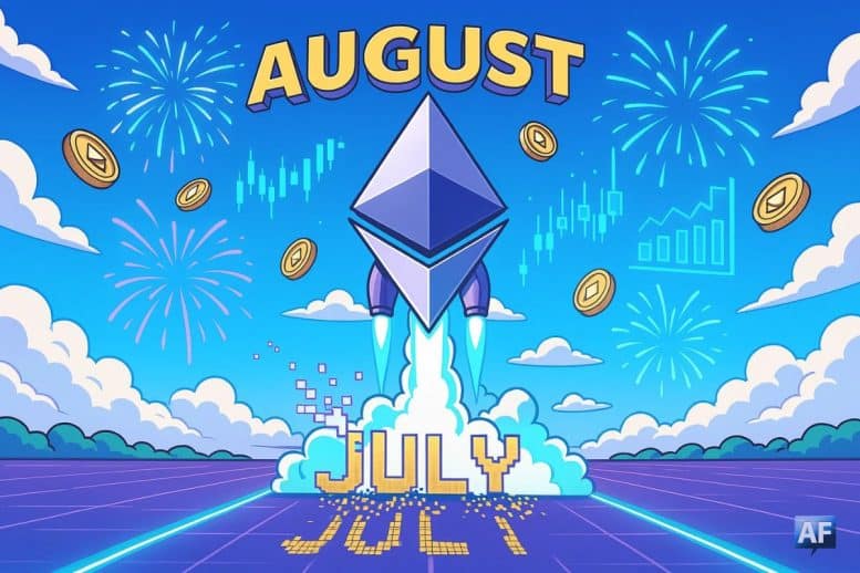 Après un mois de juillet explosif, Ethereum pourrait viser les 4 000 USD. Découvrez pourquoi août pourrait marquer un tournant pour l’ETH.