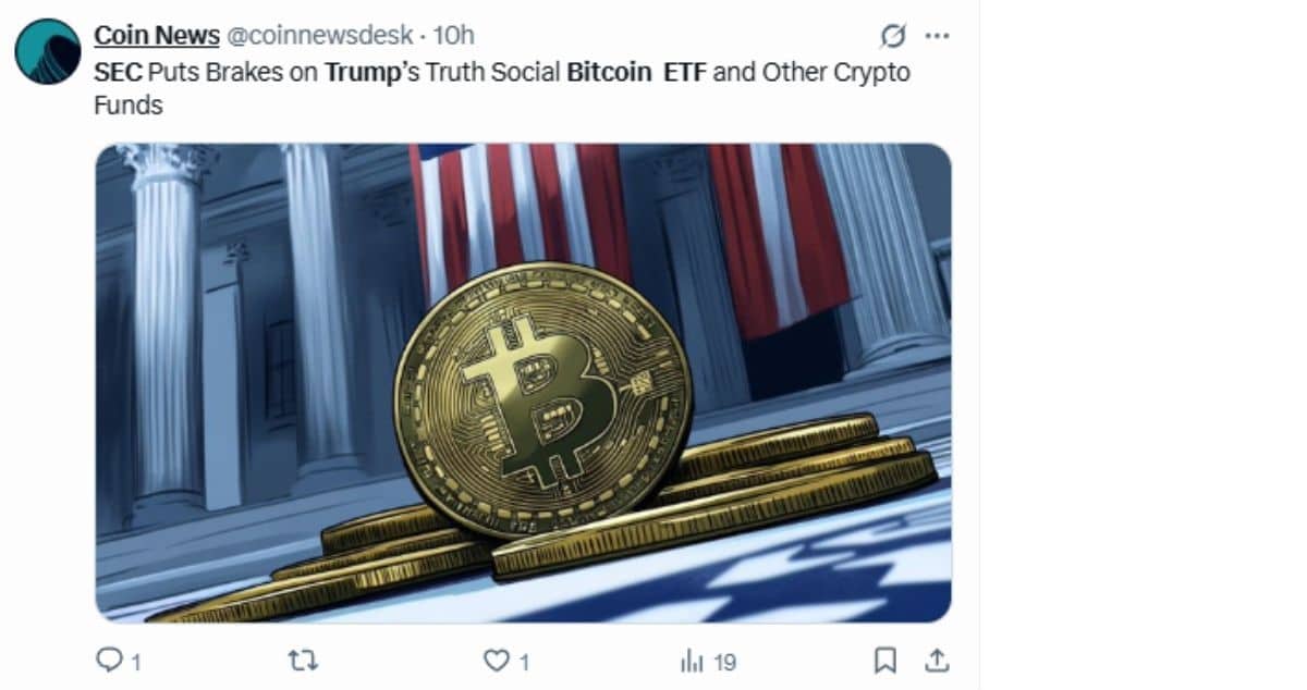 Le politique s’invite dans la crypto