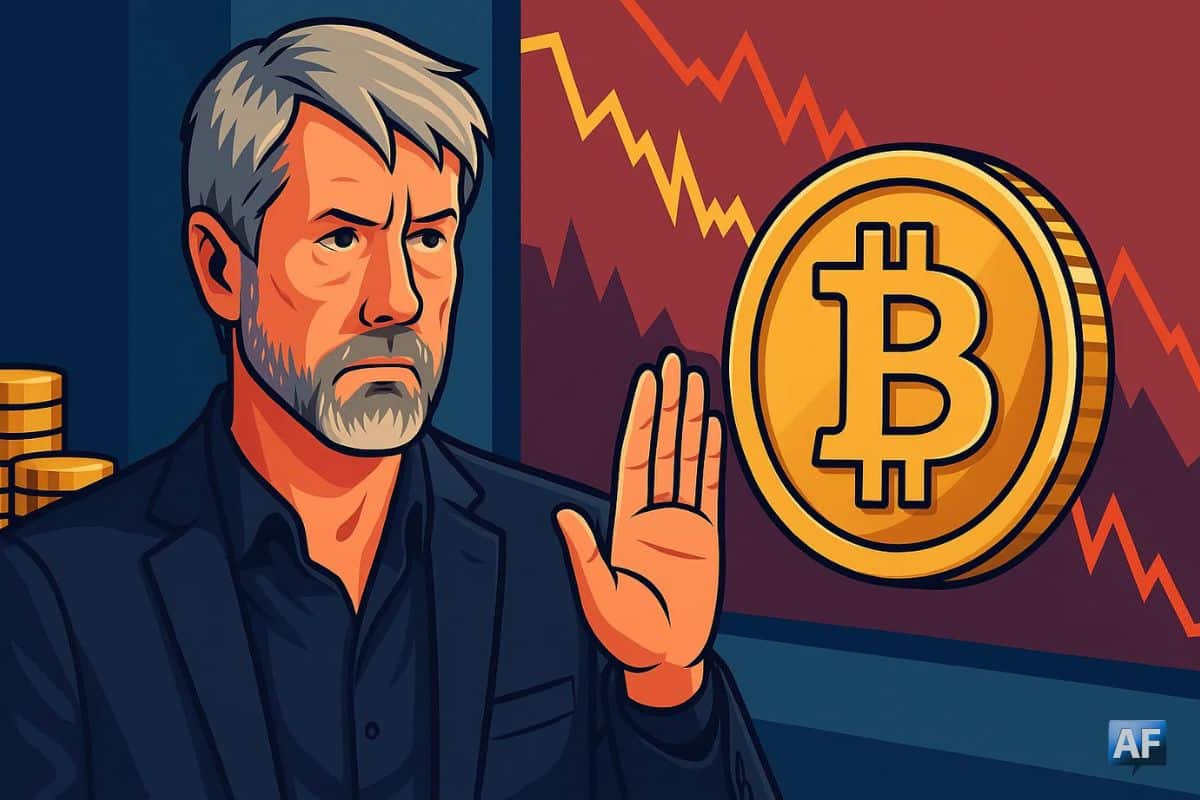 Michael Saylor met ses achats Bitcoin en pause