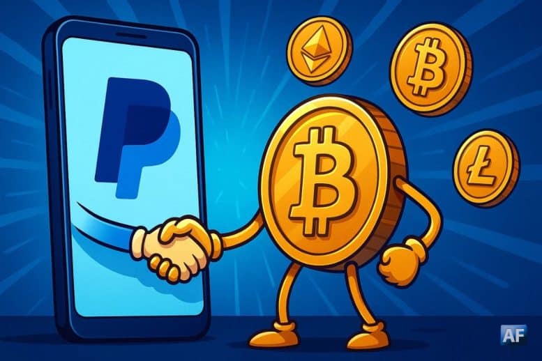 PayPal accepte enfin les cryptos