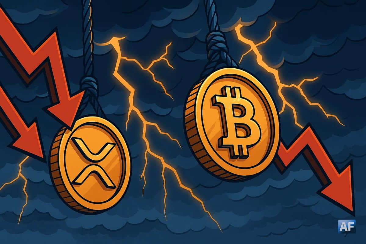 btc-xrp-baisse