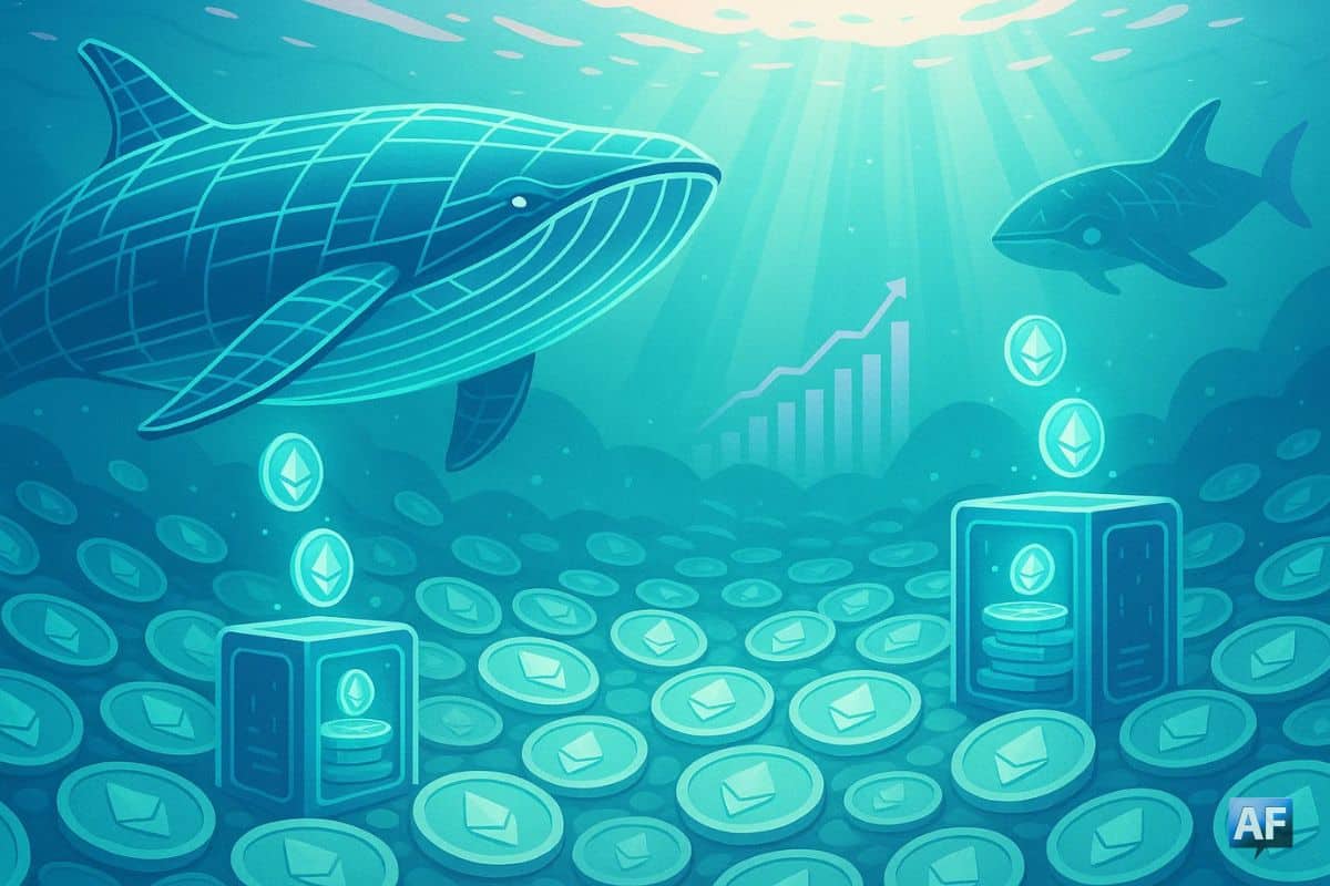 Accumulation massive d’ETH par les whales… et si le prochain rallye se préparait