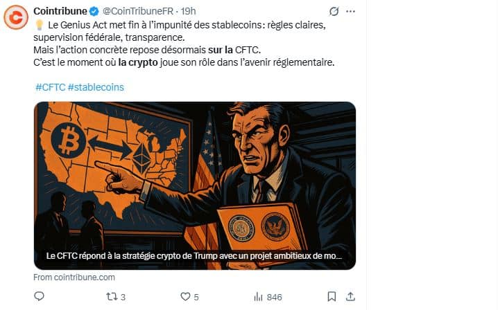 Trop de flou sur la régulation crypto ? La Maison Blanche intervient enfin