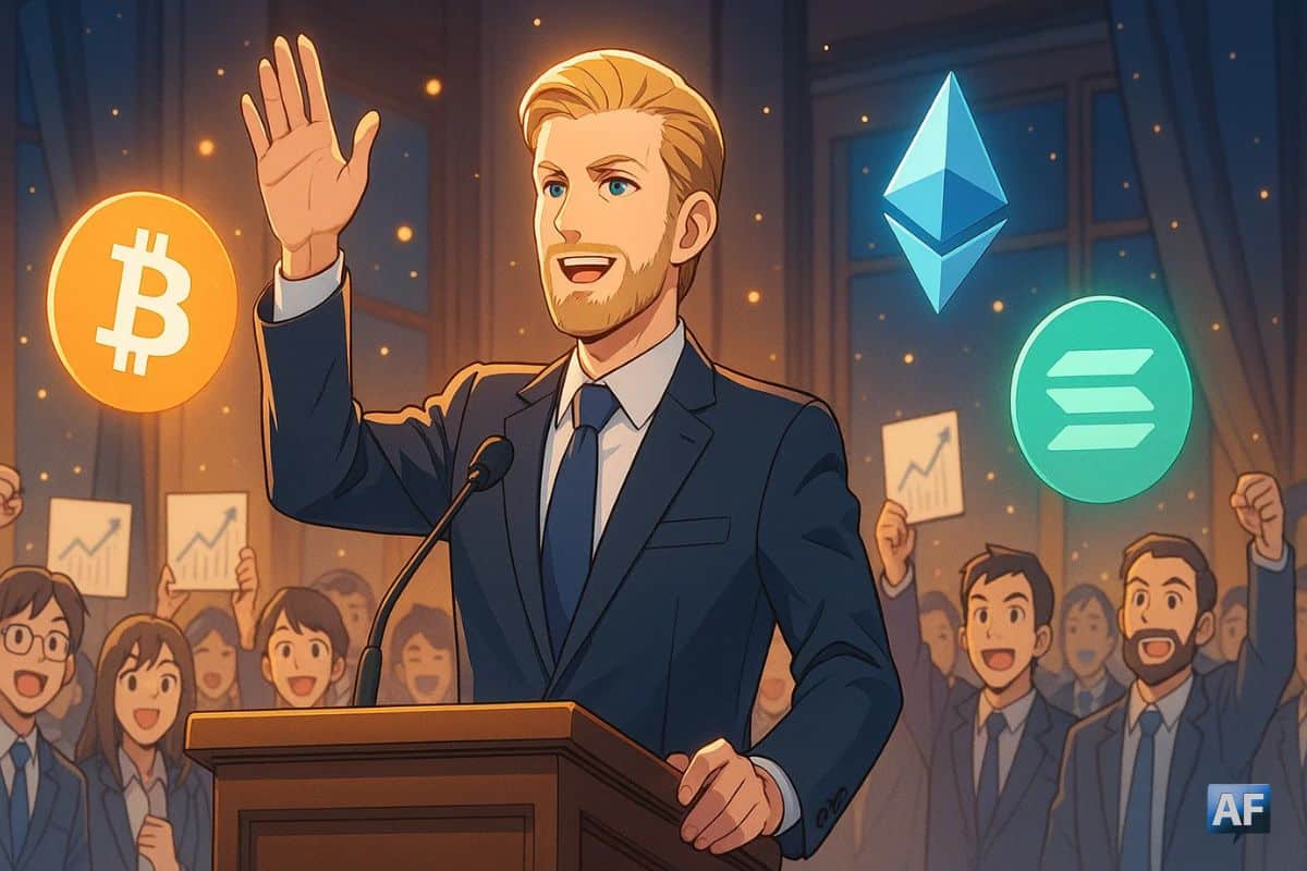 Eric Trump dévoile le virage pro-crypto 