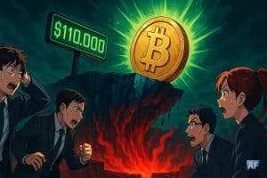 BTC vacille sur les 110 K