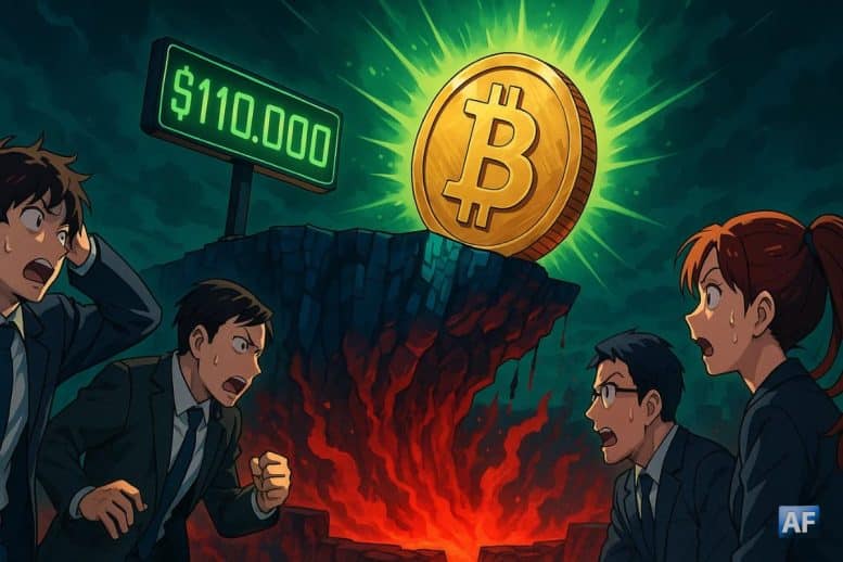 BTC vacille sur les 110 K
