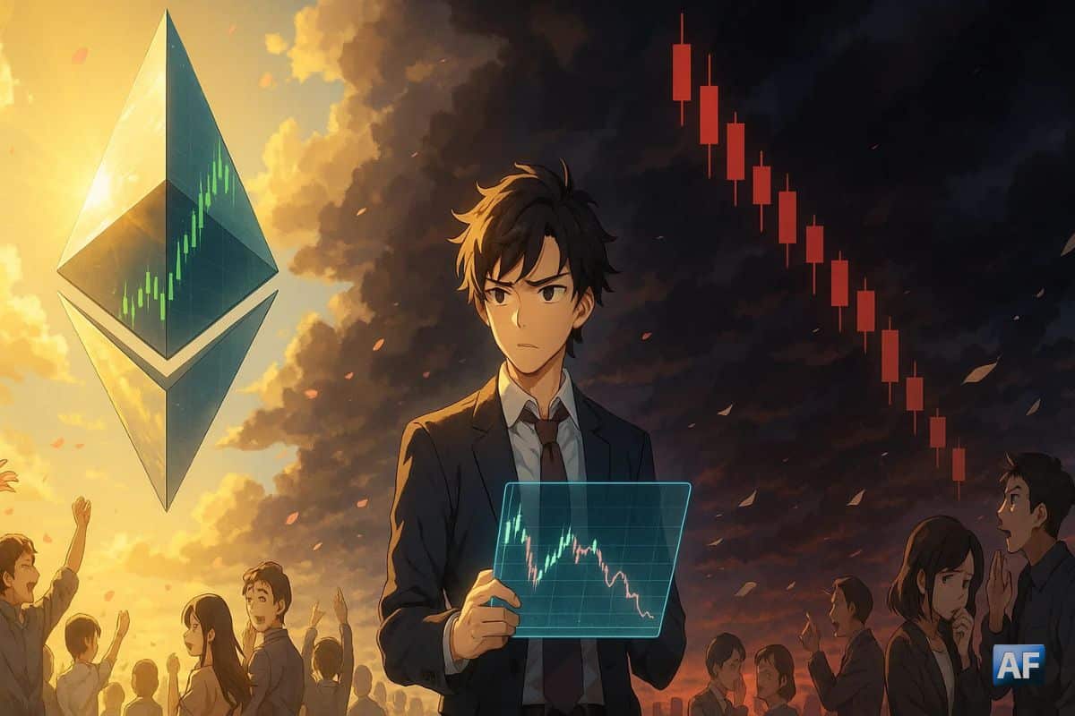 ETH explose mais le sentiment reste baissier
