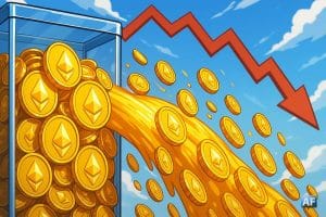 200 M $ quittent les ETF Ether en un jour