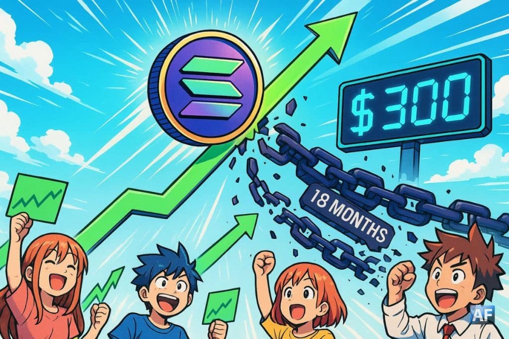 Solana en route vers 300 $ après 18 mois de consolidation ?