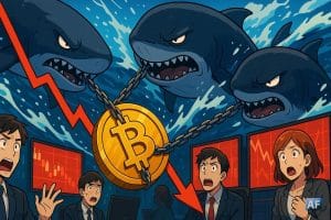 Bitcoin chute brutalement