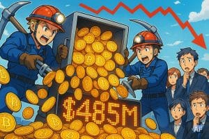 485 M$ en BTC liquidés par les mineurs, le marché est-il en danger ?