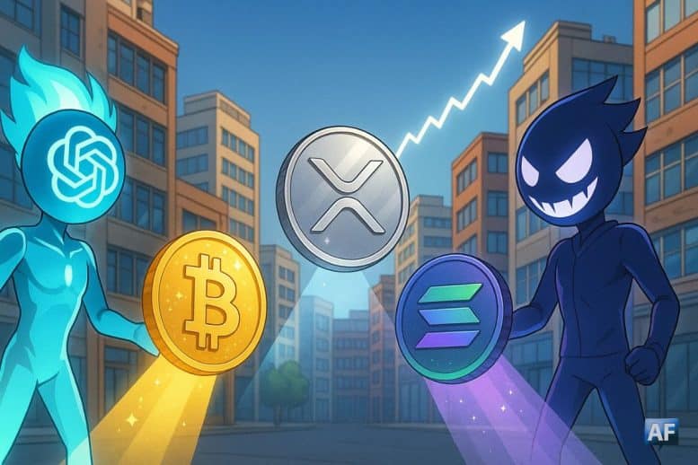 ChatGPT & Grok misent sur Bitcoin, XRP et Solana :