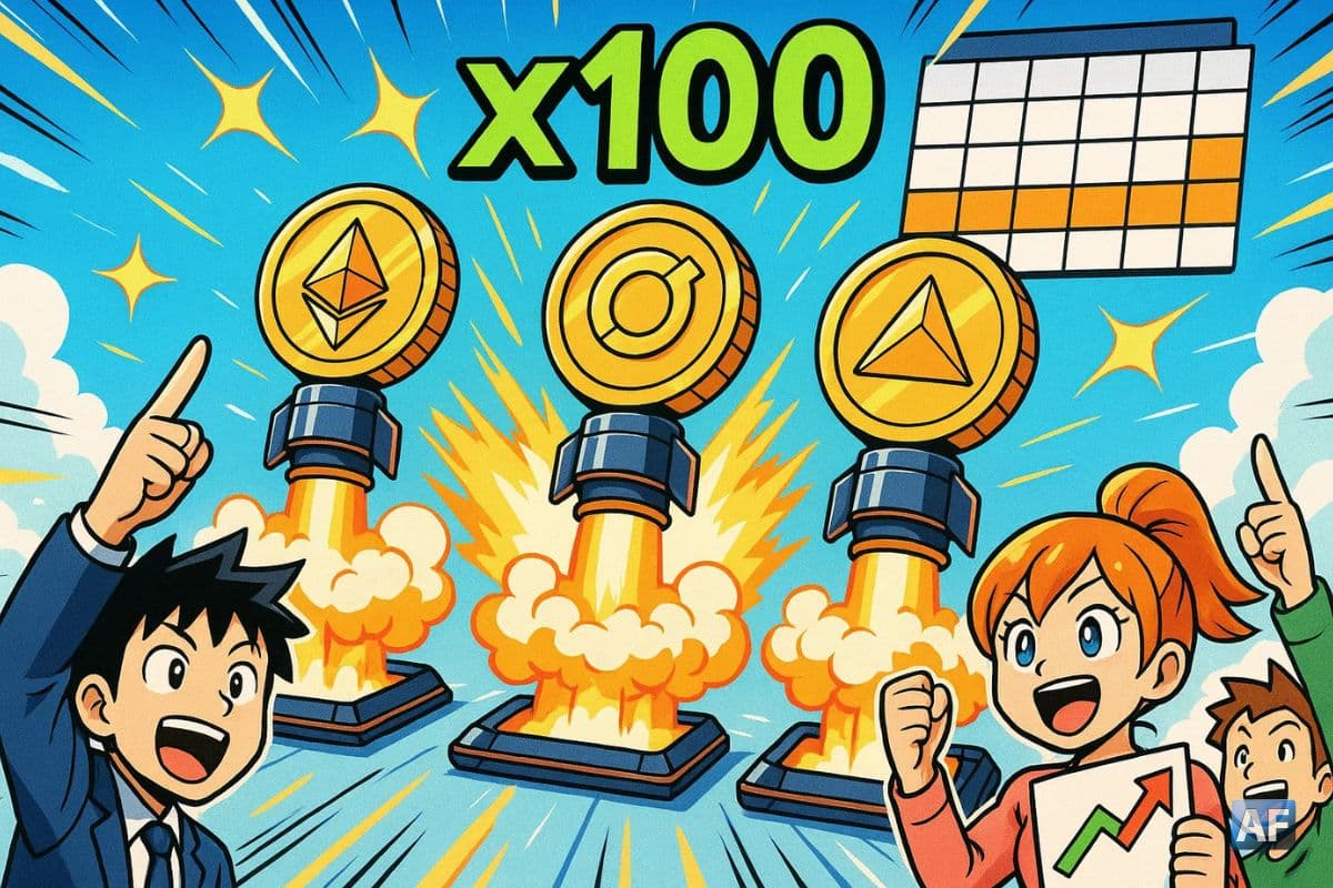 3 presales crypto explosives pour viser le x100 d’ici la fin du trimestre