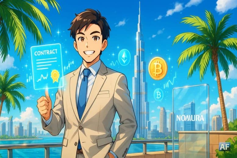 Nomura mise sur Dubaï pour lancer ses premières options crypto régulées