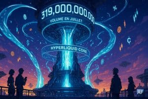 Hyperliquid fait sauter les compteurs avec 319 milliards de volume en juillet