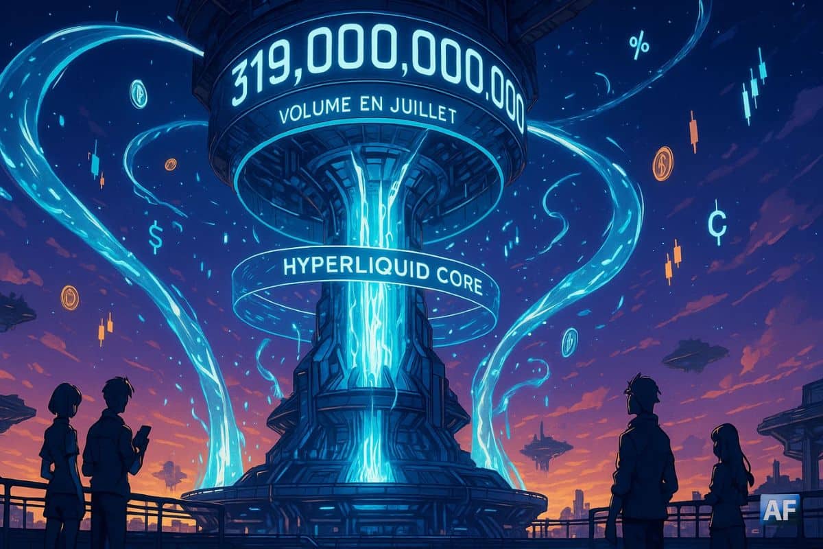 Hyperliquid fait sauter les compteurs avec 319 milliards de volume en juillet