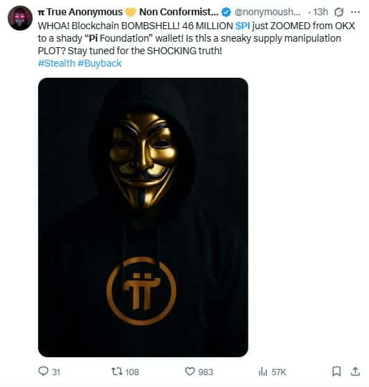 Pi Coin bondit de 16 % sans annonce officielle – simple spéculation ou vrai signal haussier ?
