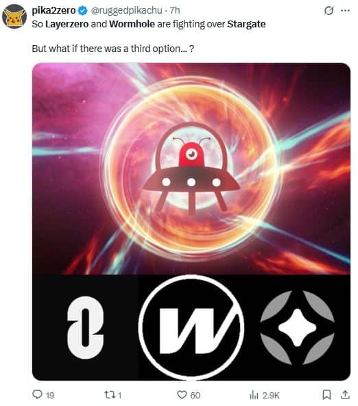 Wormhole défie LayerZero