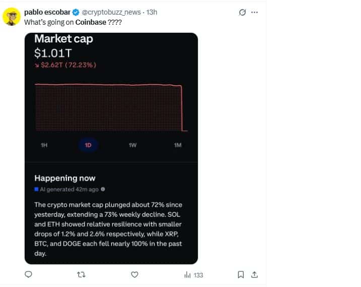 33 minutes d’arrêt sur Base, la crédibilité de Coinbase en jeu 