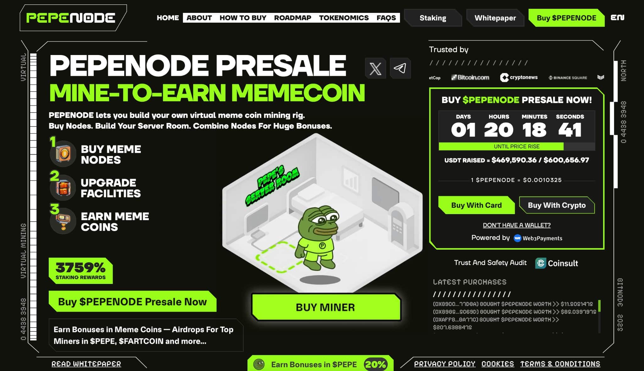 pepenode-500$K