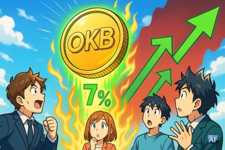 OKB s’envole de 7 %
