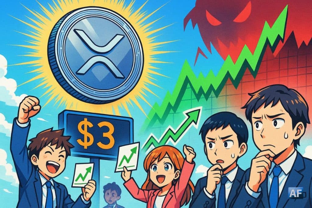 XRP au-dessus de 3 $
