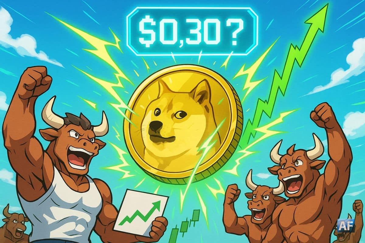 DOGE prêt pour un breakout ? Les bulls rêvent déjà des 0,30 $