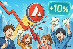 Avalanche défie la tendance et bondit de 10 %