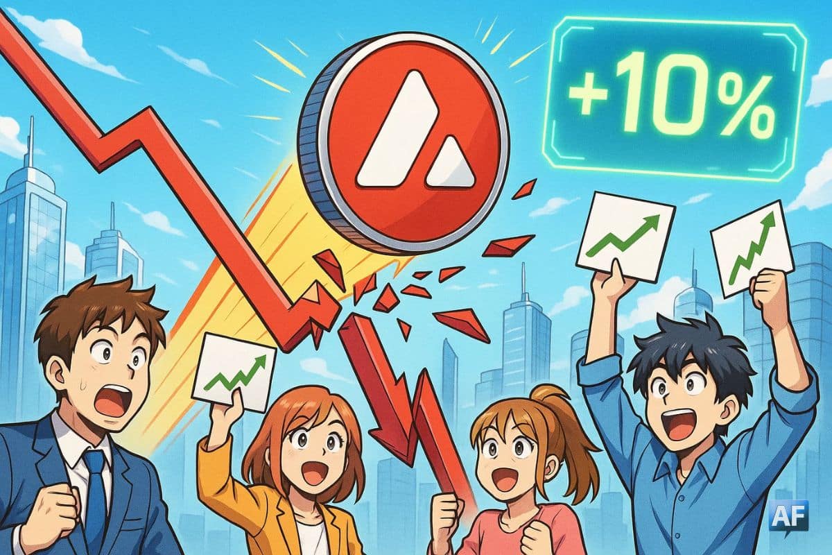 Avalanche défie la tendance et bondit de 10 %