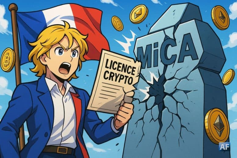 MiCA menacé : la France s’attaque aux licences crypto