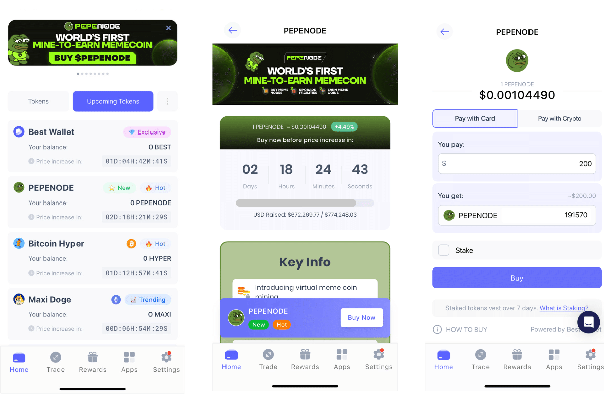 Pepindo - Best Wallet