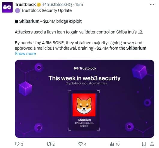 Panique sur les meme coins 