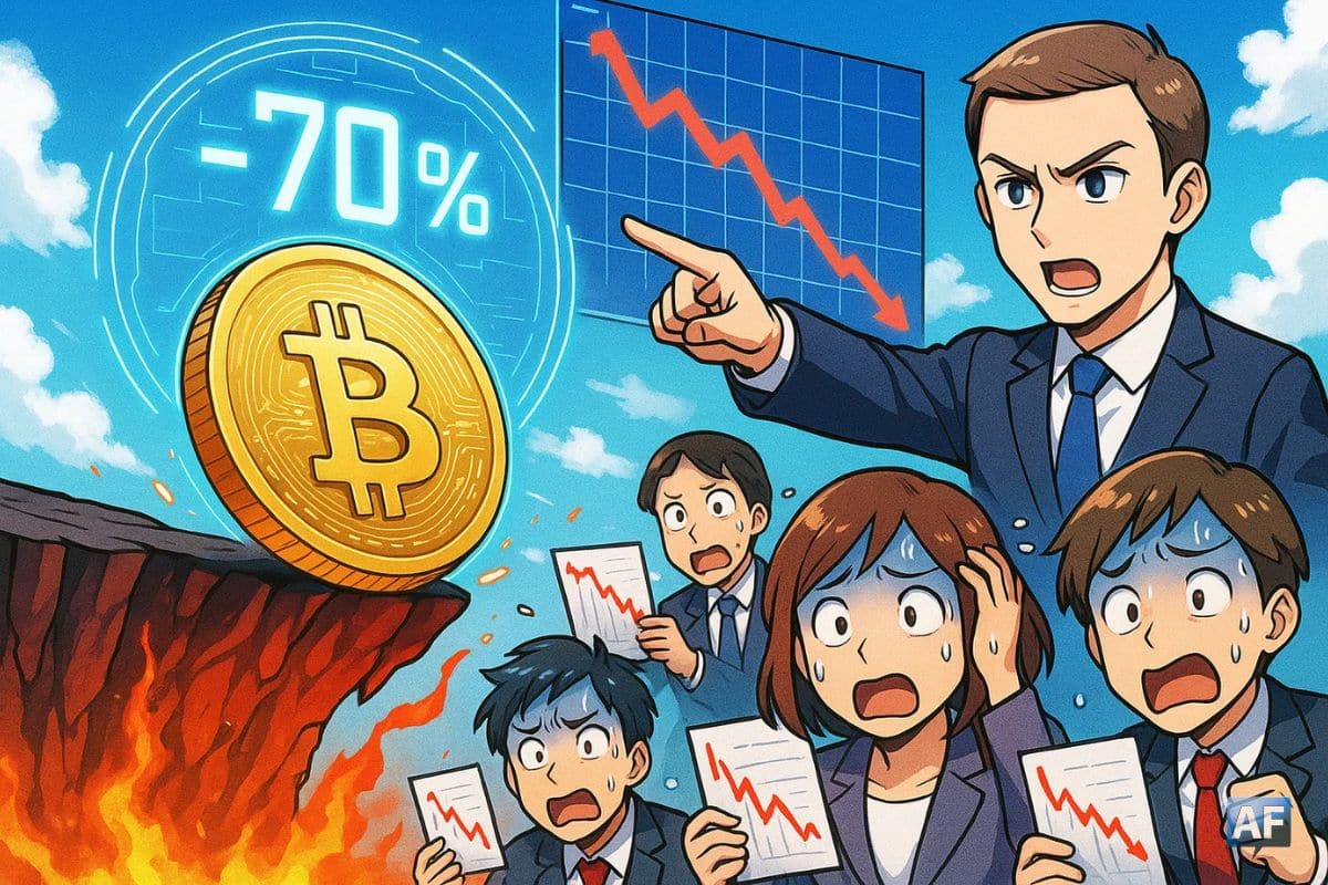 Bitcoin peut-il vraiment plonger de 70 % comme l’annonce Benjamin Cowen ?