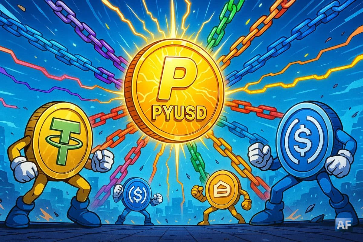 PayPal propulse PYUSD sur neuf blockchains et déclenche la guerre des stablecoins